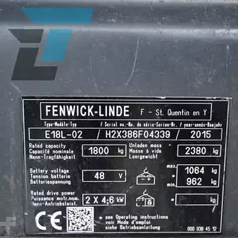 4-wiel elektrische heftrucks 2015  Linde E18L-02 (15)