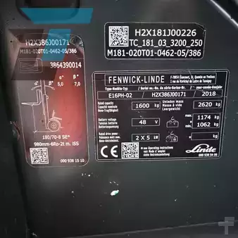 Chariots électriques à 4 roues 2018  Linde E16PH-02 (14)