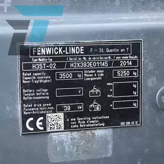 Gas gaffeltruck - Linde H35T-02 LPG (13)