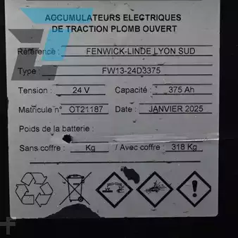 Ruční vysokozdvižný vozík 2020  Linde L14AP Elektrische Stapelaar (15)