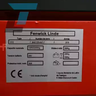 Ruční vysokozdvižný vozík 2019  Linde D12 (15)
