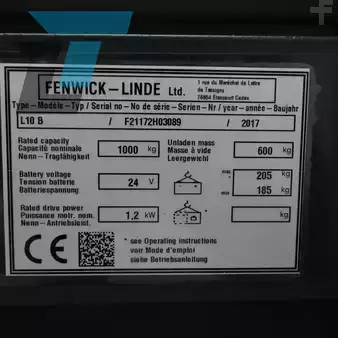 Gerbeurs 2017  Linde L10B Elektrische stapelaar (13)