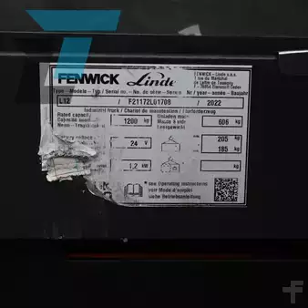 Ruční vysokozdvižný vozík 2022  Linde L12 Elektrische stapelaar (12)