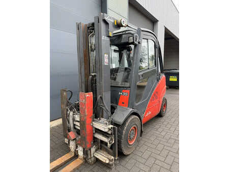 Carretilla elevadora GLP 2008  Linde H35T LPG Heftruck (2)
