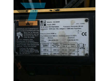 LPG VZV 2003  Hyster H2.50XM LPG Heftruck (14)