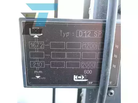 Ruční vysokozdvižný vozík 2019  Linde D12 SP Elektrische stapelaar (17)