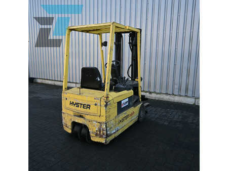 Sähkö - 3 pyör 2001  Hyster J1.60XMT Elektrische heftruck (10)