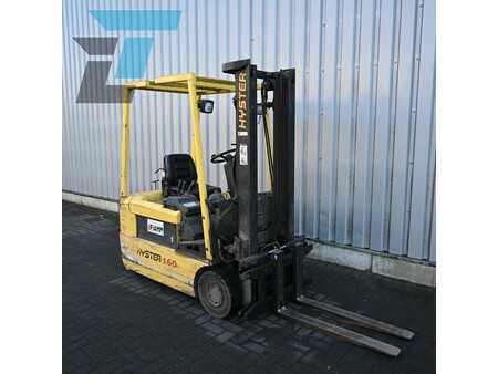 Sähkö - 3 pyör 2001  Hyster J1.60XMT Elektrische heftruck (7)