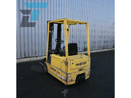 Sähkö - 3 pyör 2001  Hyster J1.60XMT Elektrische heftruck (9)