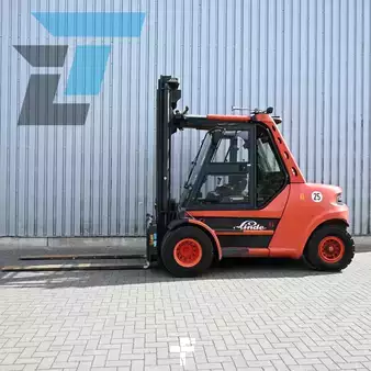 Empilhador diesel 2002  Linde H80D/900 Diesel heftruck Top toestand (1)