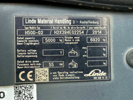 Dízel targoncák 2014  Linde H50D Diesel Heftruck (17)