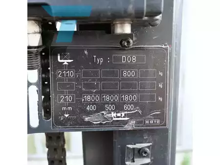 Pinontavaunu - Linde D08 Elektrische stapelaar (13)