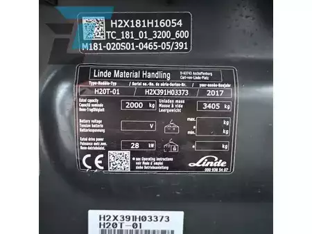 LPG Forklifts 2017  Linde H20T-01 Linde H20T-01 LPG Heftruck (13)