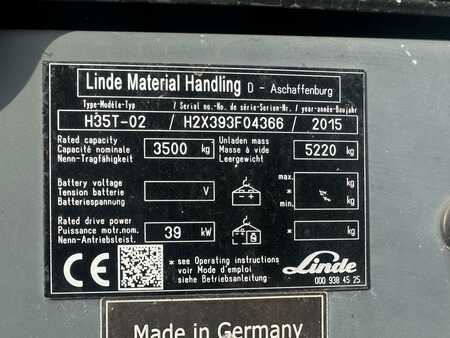 Gas gaffeltruck 2015  Linde H35T (17) 