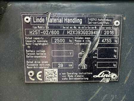 Gas gaffeltruck 2016  Linde H25T (10) 
