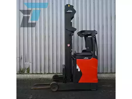 Chariots à mât rétractable 2014  Linde R14 Elektrische reachtruck (1)