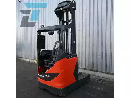 Chariots à mât rétractable 2014  Linde R14 Elektrische reachtruck (10)