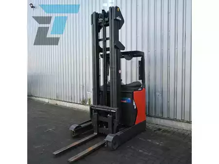 Chariots à mât rétractable 2014  Linde R14 Elektrische reachtruck (13)