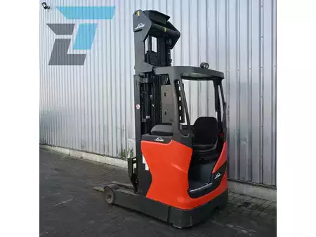 Chariots à mât rétractable 2014  Linde R14 Elektrische reachtruck (3)