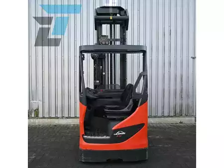 Chariots à mât rétractable 2014  Linde R14 Elektrische reachtruck (8)