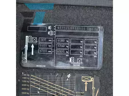 Wózki widłowe diesel 2002  Linde H80D/900 Diesel heftruck Top toestand (15)
