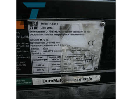 LPG VZV 2013  Hyster H3.0FT LPG Heftruck (13)