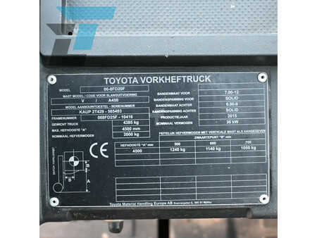 Dieseltruck 2015  Toyota 06-8FD20F Diesel heftruck (15)
