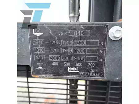 Magasemelésű béka 2020  Linde D10 Elektrische stapelaar (16)