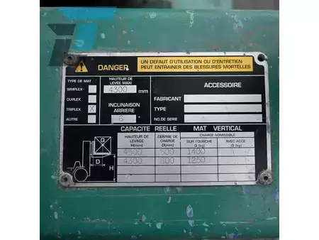 LPG VZV 1996  Mitsubishi FG15 LPG Heftruck (16)