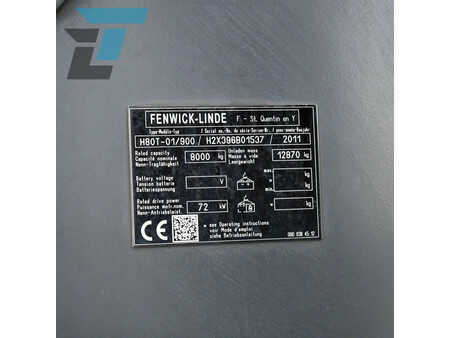 LPG VZV 2011  Linde H80T-01/900 LPG Heftruck (16)