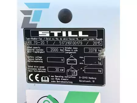 Diesel gaffeltruck 2015  Still RX 70-20 T Hybride heftruck (15)
