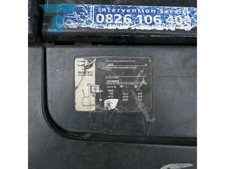 Stacker pedestre 2007  Crown Elektrische stapelaar Triplex (11)