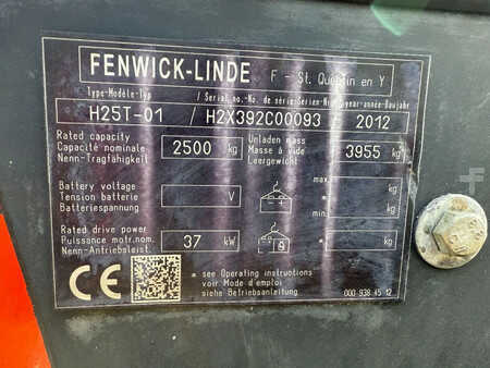Carretilla elevadora GLP 2012  Linde H25T LPG Heftruck (15)