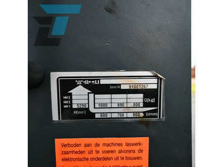 Retraky 2000  Jungheinrich ETV 110 Elektrische reachtruck (16)