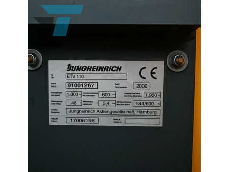 Retraky 2000  Jungheinrich ETV 110 Elektrische reachtruck (17)