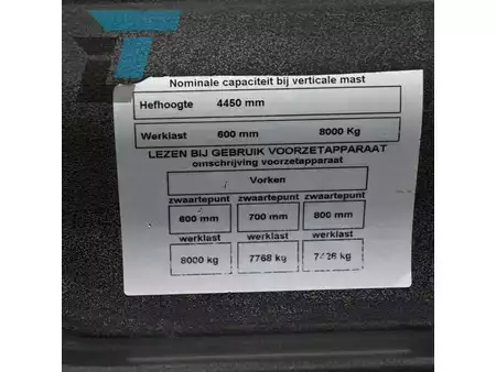 Wózki widłowe diesel - Linde H80D-01 Diesel heftruck (14)