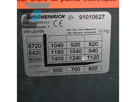 Schubmaststapler 2002  Jungheinrich ETV 214 Elektrische reachtruck (17)