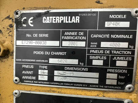 Gasoltruck 2001  CAT Lift Trucks GP40K LPG Heftruck (15)