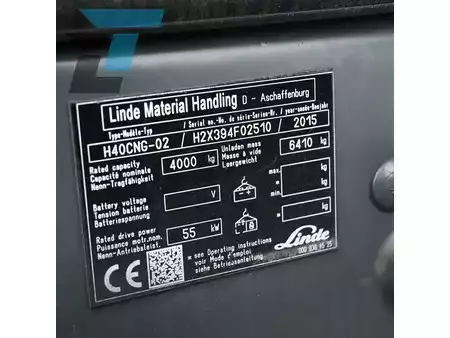 Gázüzemű targoncák 2015  Linde H40T LPG Heftruck (13)