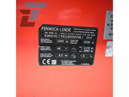 Skyvemast 2019  Linde R16HD-01 Elektrische reachtruck (15)