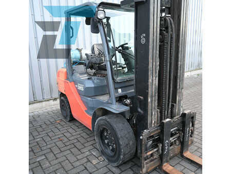 Chariots élévateurs GPL 2008  Toyota 02-8FGJF35 LPG Heftruck (11)