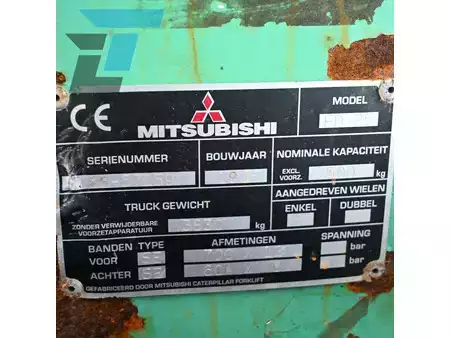 Diesel heftrucks 1998  Mitsubishi FD 25 Diesel heftruck (16)