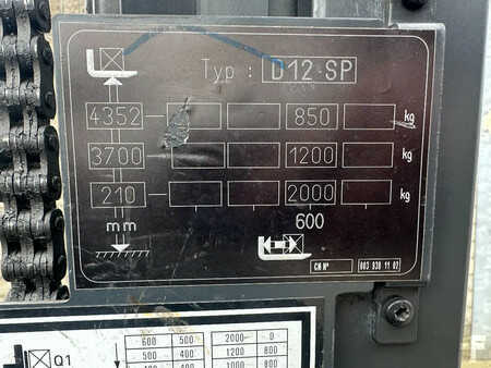 Ledstaplare gå 2017  Linde D12SP Elektrische Stapelaar (16)