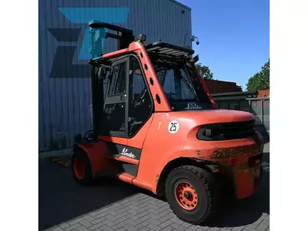 Wózki widłowe diesel 2004  Linde H80D/900-02 Diesel heftruck (7)