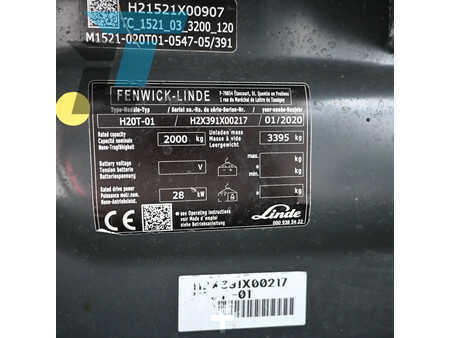 Carrelli elevatori GPL 2020  Linde H20T-01 LPG Heftruck 3649H! (17)