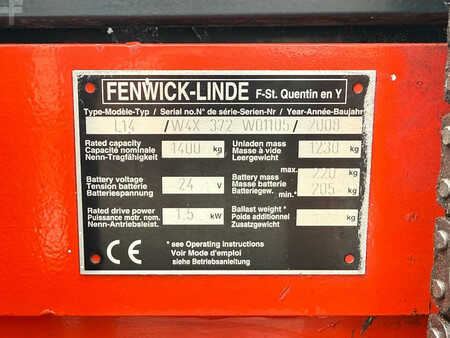 Stoccatori 2008  Linde L14 Elektrische Stapelaar (13)