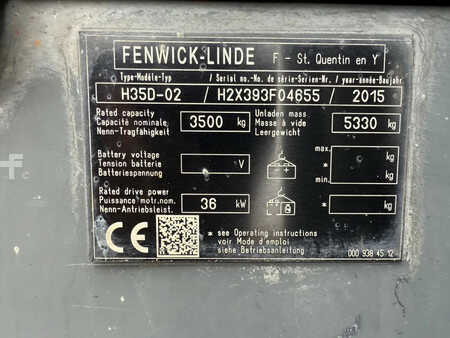 Dieseltruck 2015  Linde H35D-02 Diesel heftruck (14)