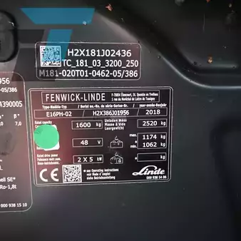 Chariots électriques à 4 roues 2018  Linde E16PH-02 (15)