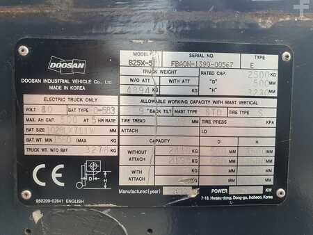 Eléctrico - 4 rodas 2012  Doosan B25X - 5 (6)