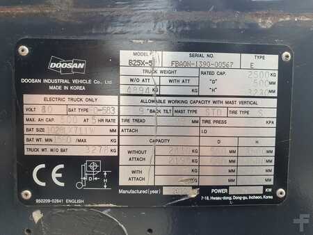 Chariots électriques à 4 roues 2012  Doosan B25X - 5 (6)